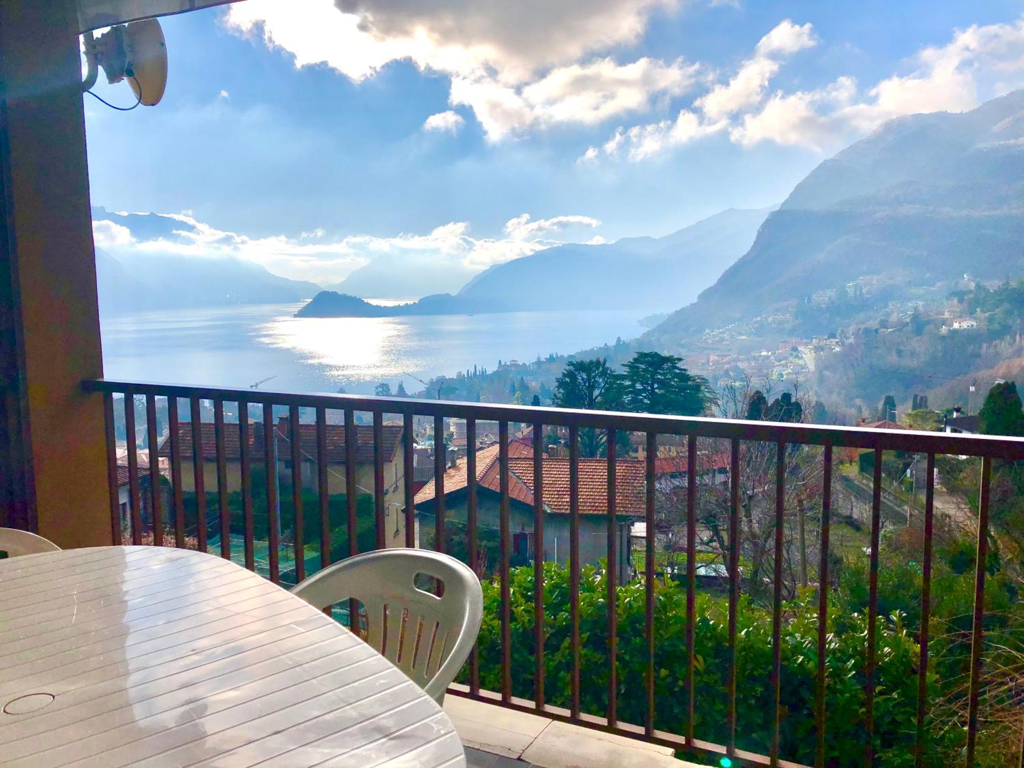 Le Terrazze Vista Lago Piscina Tennis Parking Wi-Fi Menaggio Exterior foto